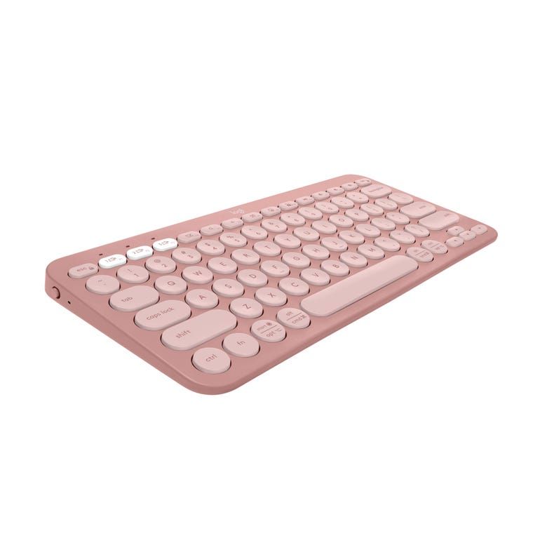 Logitech K380 Keyboard, Pink