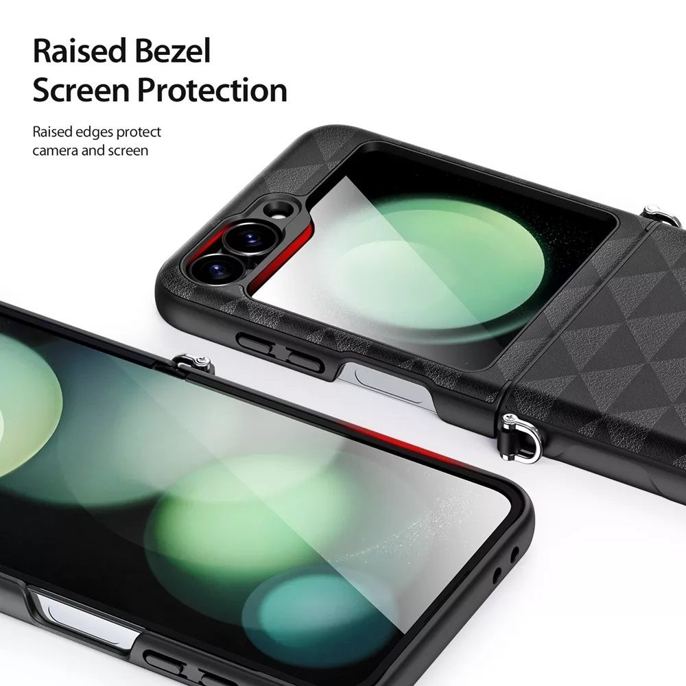 Dux Ducis Samsung Z Flip 6 Fitt, Black