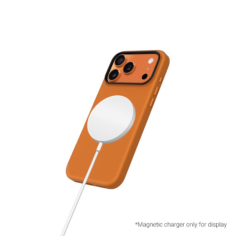 Kzdoo iPhone 17 Pro Max Mag Noble Case, Orange