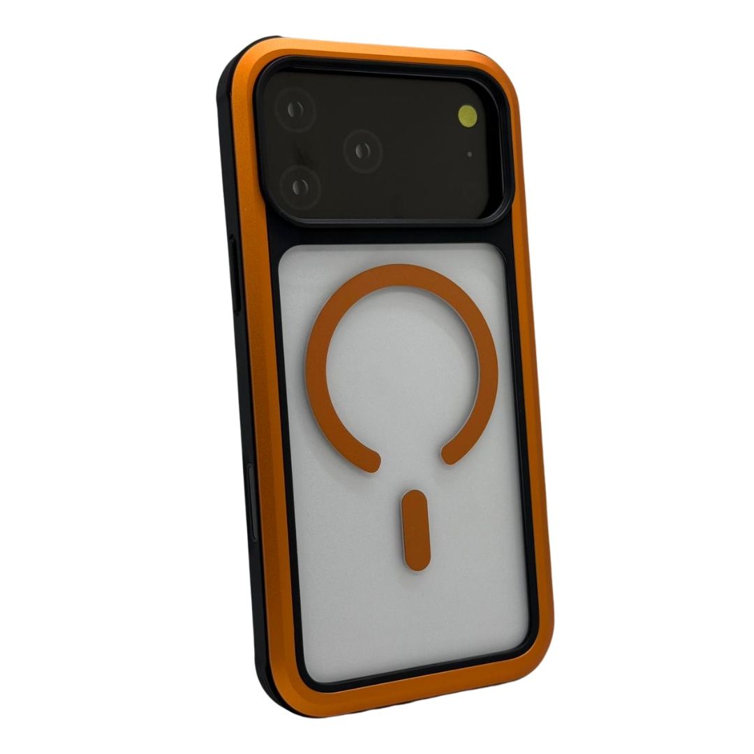 Kzdoo iPhone 17 Pro Max Mag Ares Case, Orange