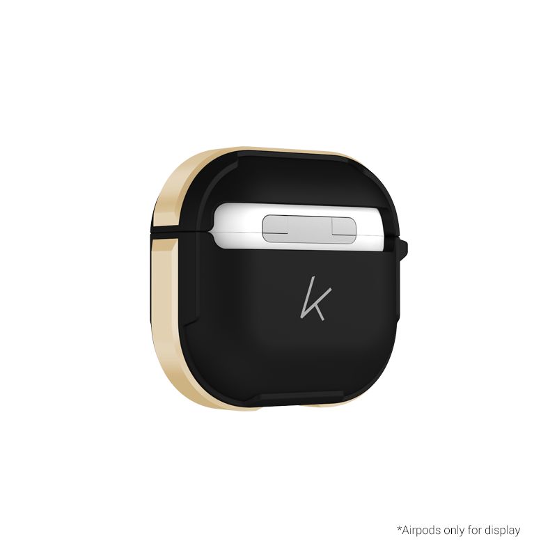 KZDOO AirPods Pro 3 Grashguard Case, Gold