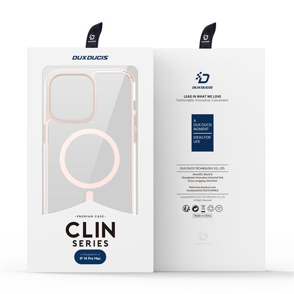 Dux Ducis iPhone 14 Pro Max Clin Mag Case, Transparent - view 5