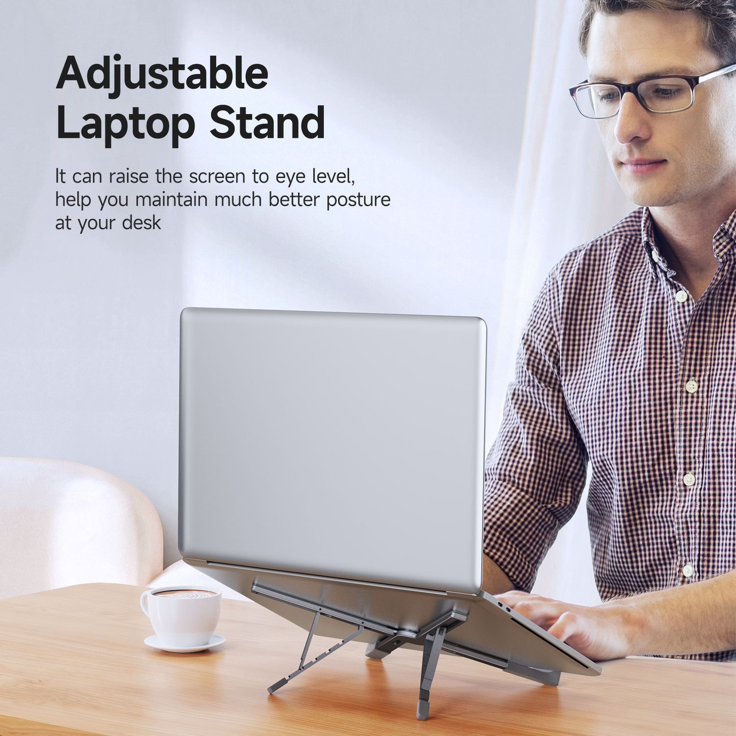 DuxDucis X-Shape Laptop Stand Grey X