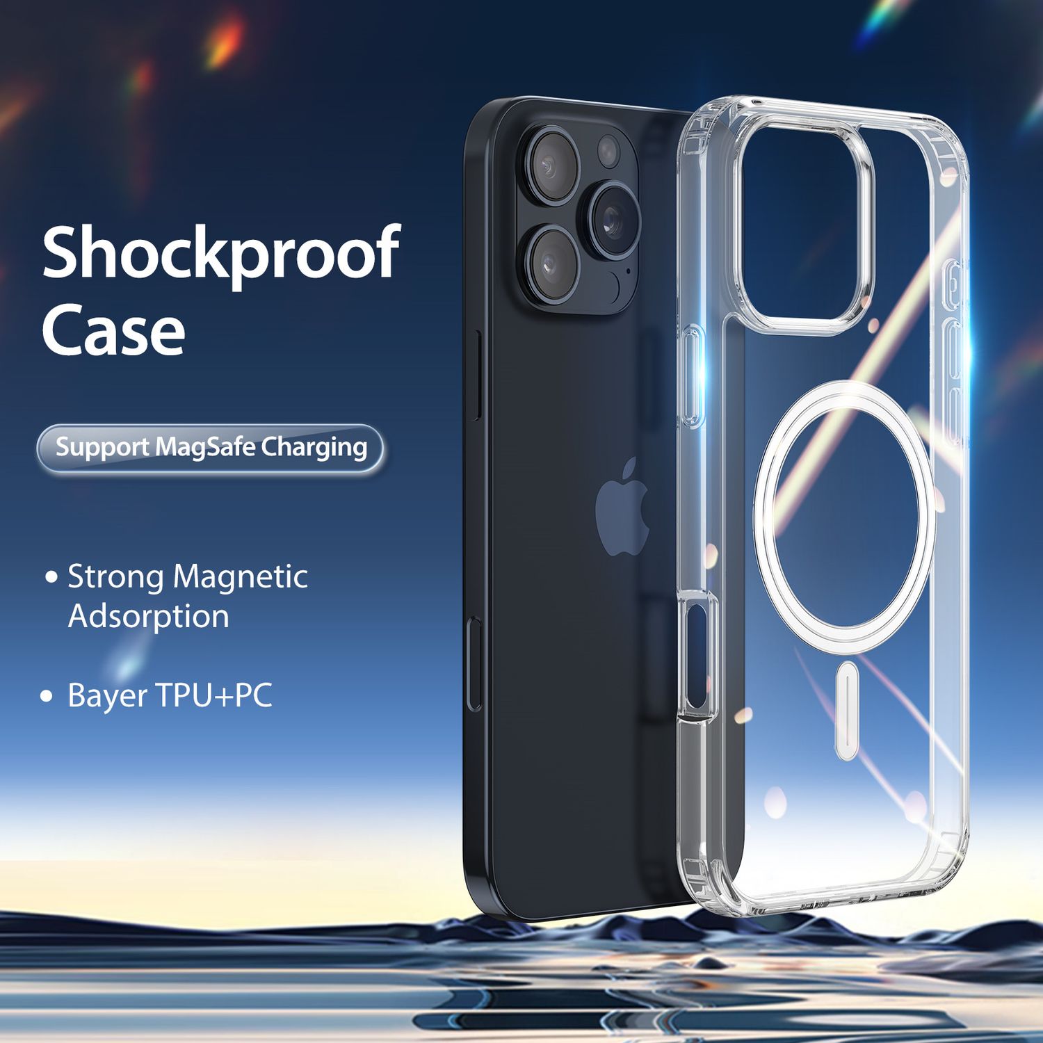 DUX DUCIS iPhone 16 Pro Clin Series MagSafe Case, Clear - view 1