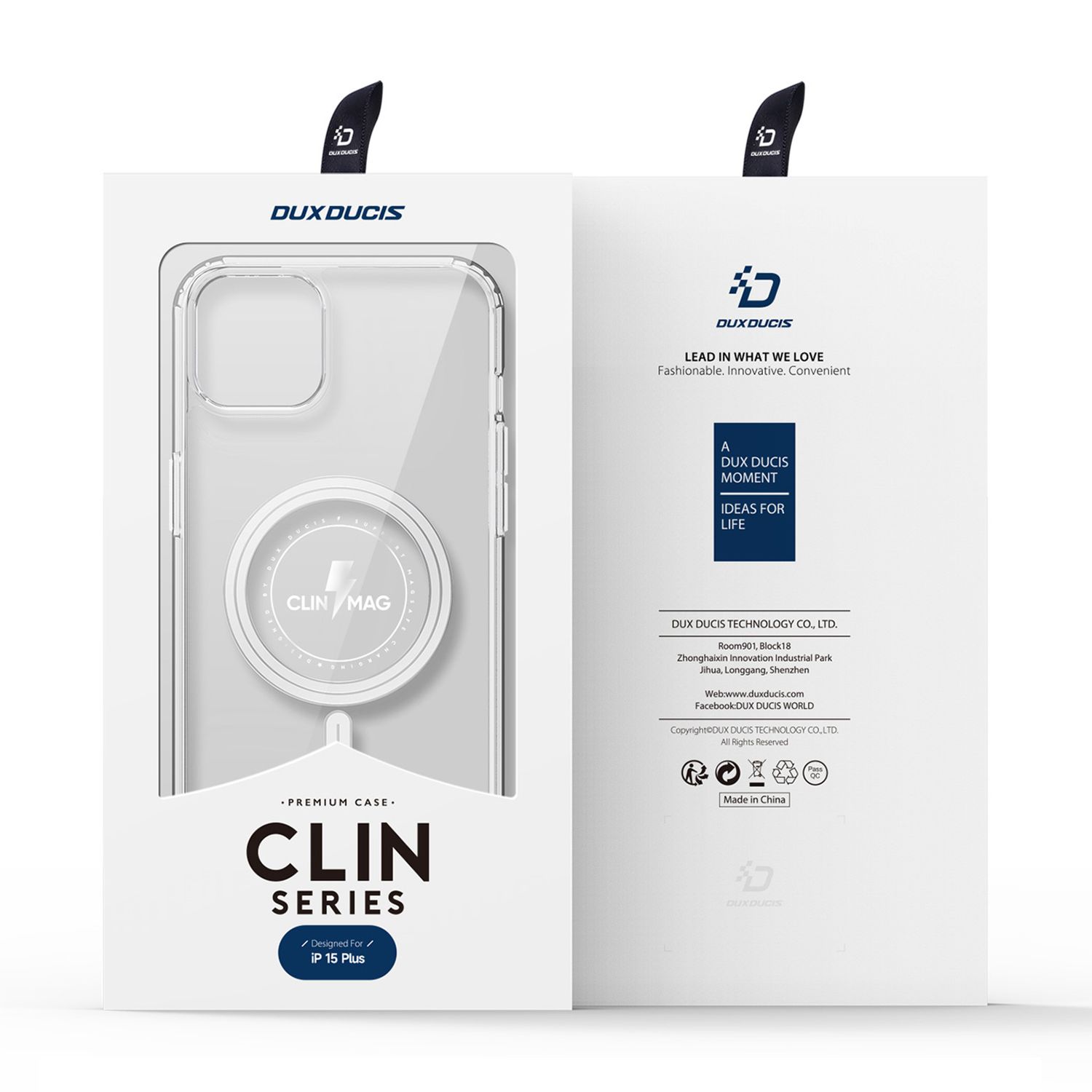 Dux Ducis iPhone 15 Plus Clin with MagSafe, Transparent - view 5
