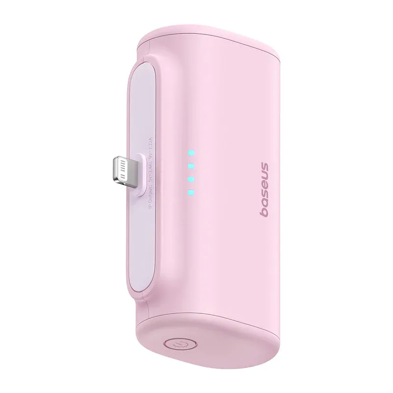 Baseus Compact Fast Charging Power Bank 5,000mAh 20W Pink