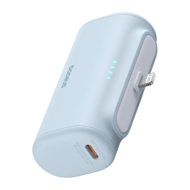 Baseus Compact Fast Charging Power Bank 5,000mAh 20W Galaxy Blue