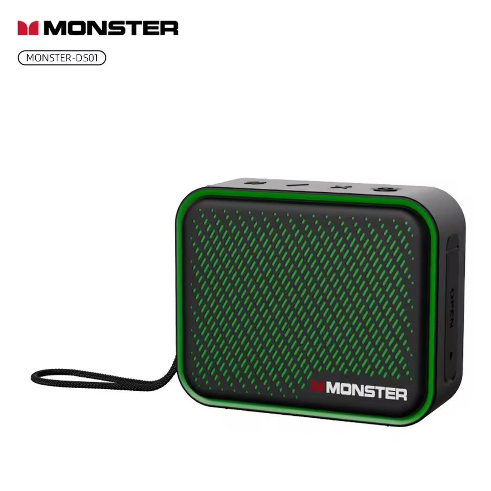 Monster Soudbase DS01 Portable Bluetooth Speaker, Green