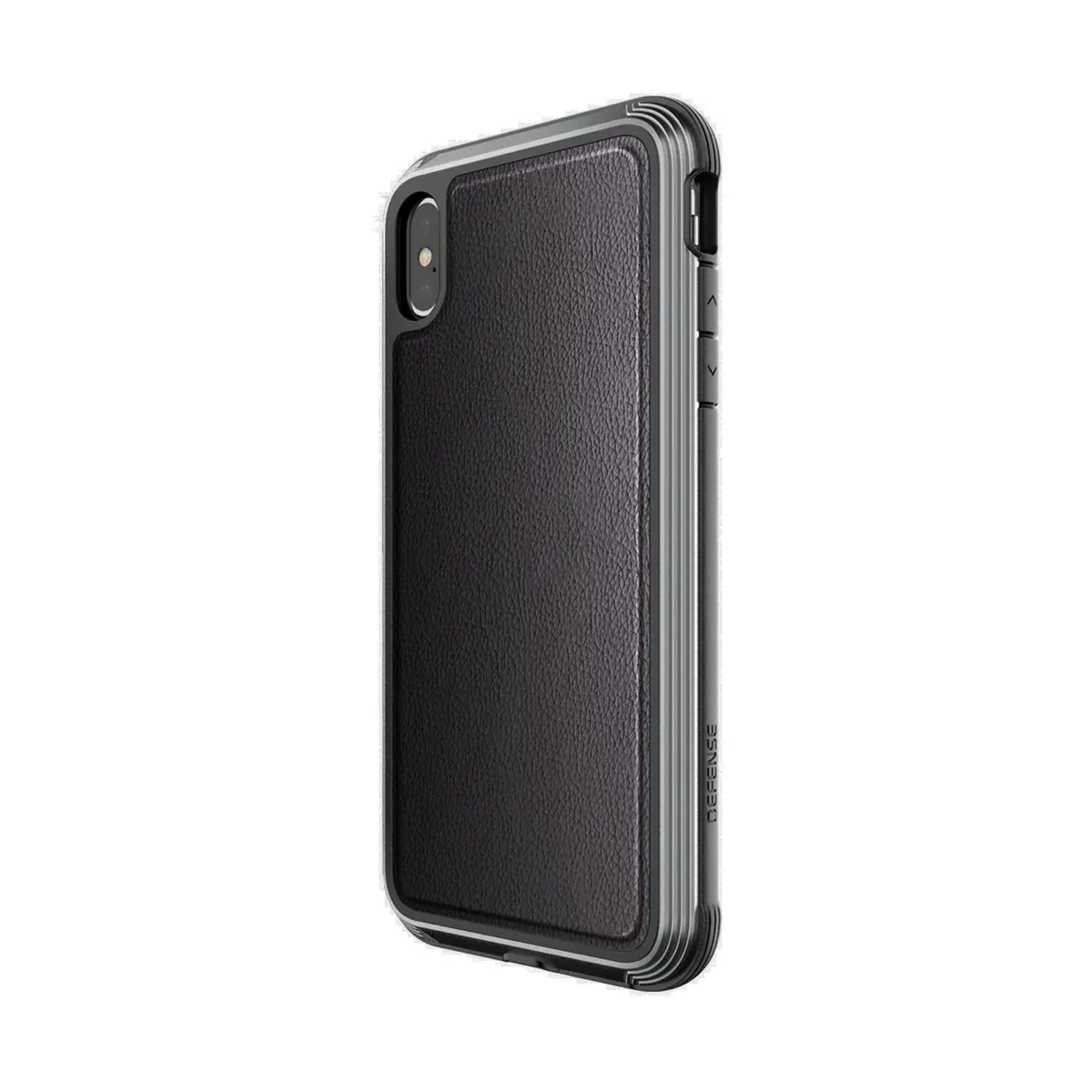 X-Doria iPhone Xs Max Defense Lux, Black Leather