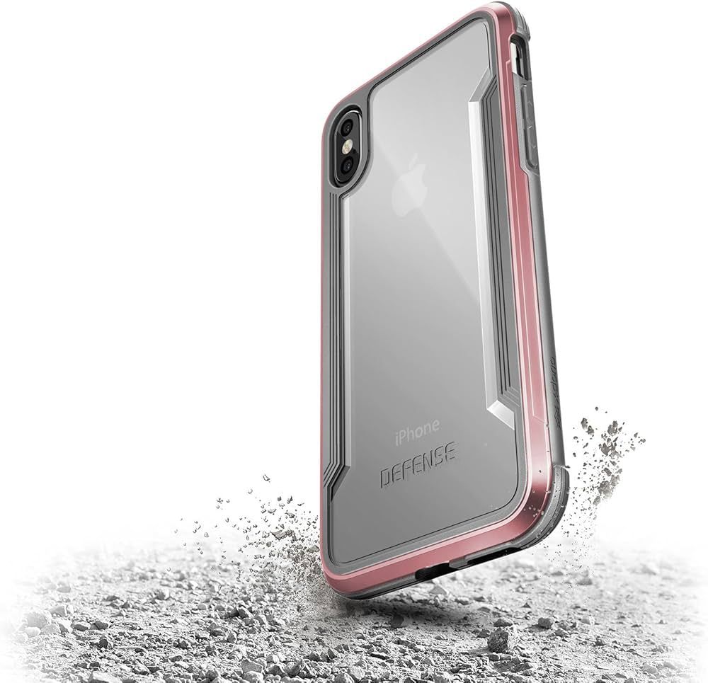 X-Doria iPhone X Defense Shield, Rose Gold - view 1