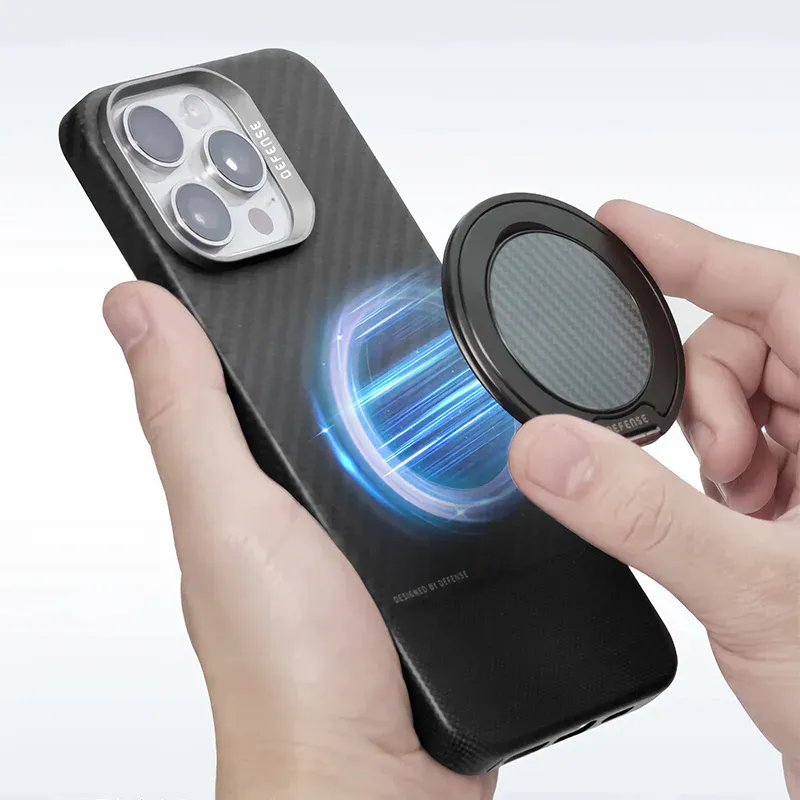 x-doria Defense Magnetic Ring Stand, Mondrian Black