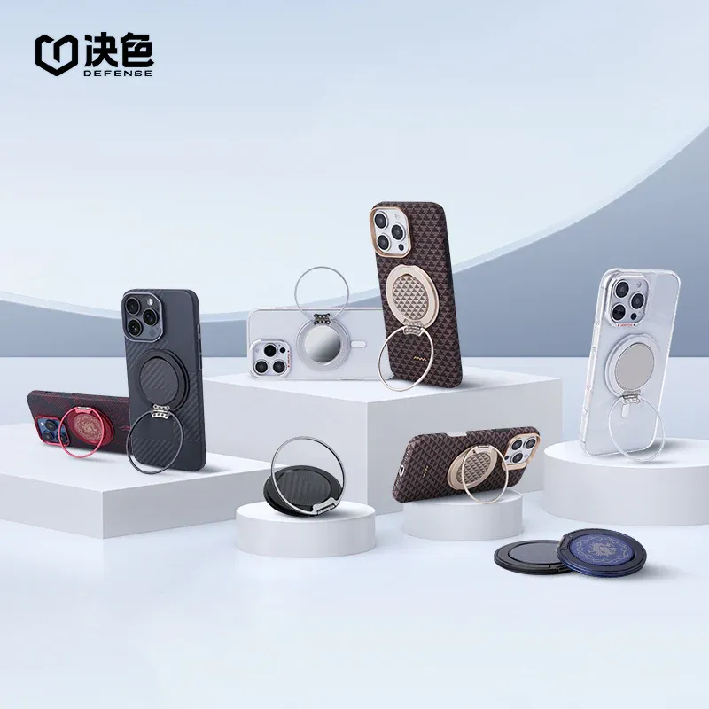 x-doria Defense Magnetic Ring Stand, Mirror Silver