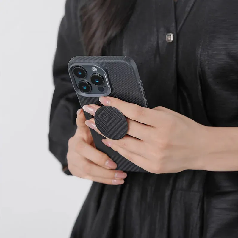 x-doria Defense Magnetic Ring Stand, Mondrian Black