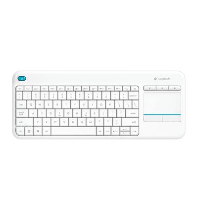 LOGITECH K400 PLUS WL TOUCH KEYBOARD WHITE (1Y) UP: S$161