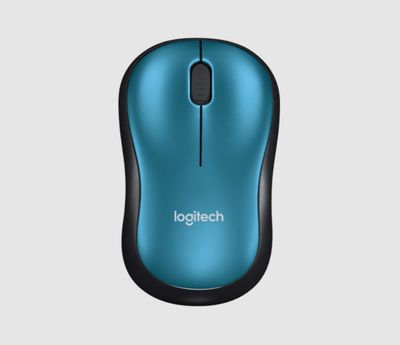LOGITECH M185 WIRELESS MOUSE BLUE (3Y) UP: S$54