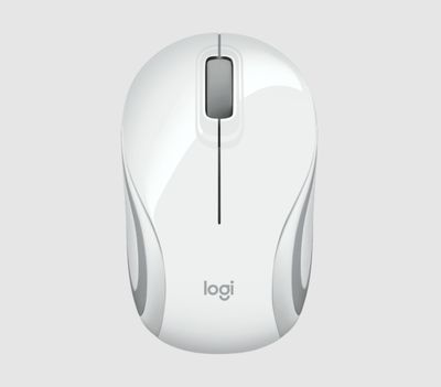 LOGITECH M187 PORTABLE WIRELESS MOUSE WHITE (3Y) UP: S$54