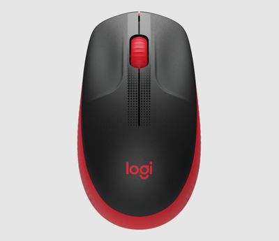 LOGITECH M190 FULL-SIZE WIRELESS MSE RED (1Y) UP: S$54