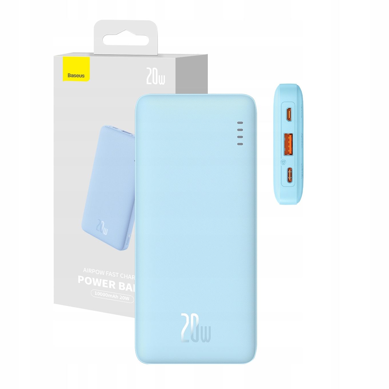 Baseus 20W Wireless Fast Charge Power Bank 10,000mAh GALAXY BLUE