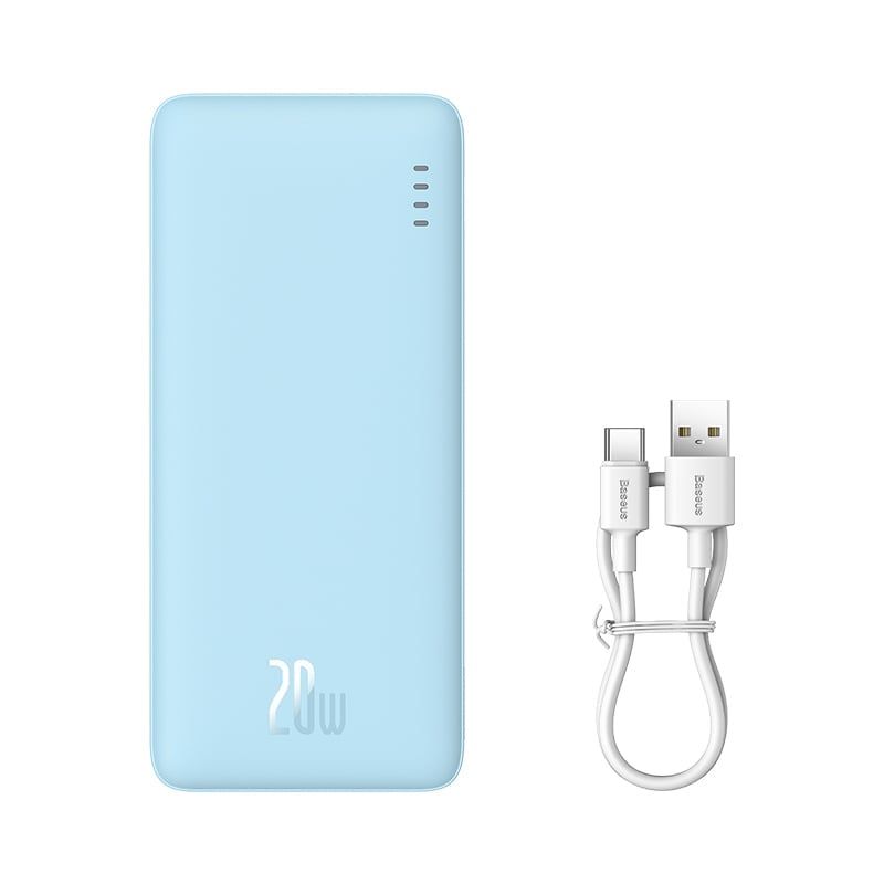 Baseus 20W Wireless Fast Charge Power Bank 10,000mAh GALAXY BLUE