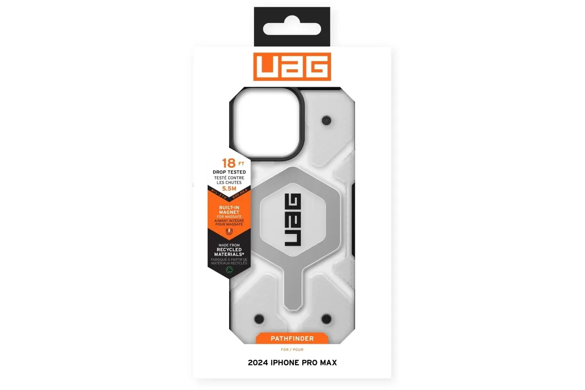 UAG iPhone 16 Pro Max Pathfinder Clear MagSafe, Ice