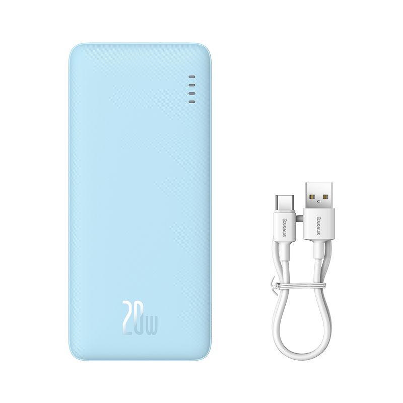 Baseus 20W Airpow Fast Charge Power Bank 20,000mAh GALAXY BLUE