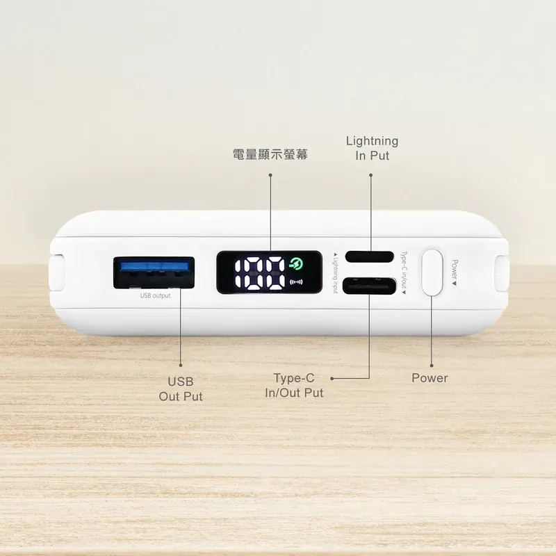 Sanrio 5in1 Wireless PB10kmAh, TS50 Little Twin Star