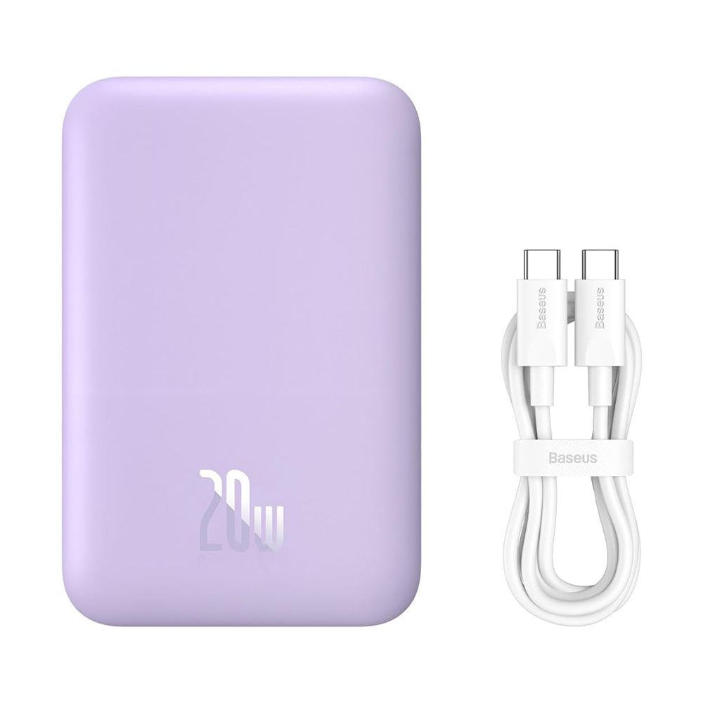 Baseus 20W Wireless FC Power Bank 10,000mAh NEBULA PURPLE