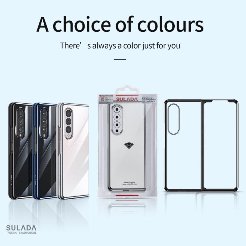 Sulada Samsung Galaxy Z Fold7 Magnetic Jingyao Case, Clear
