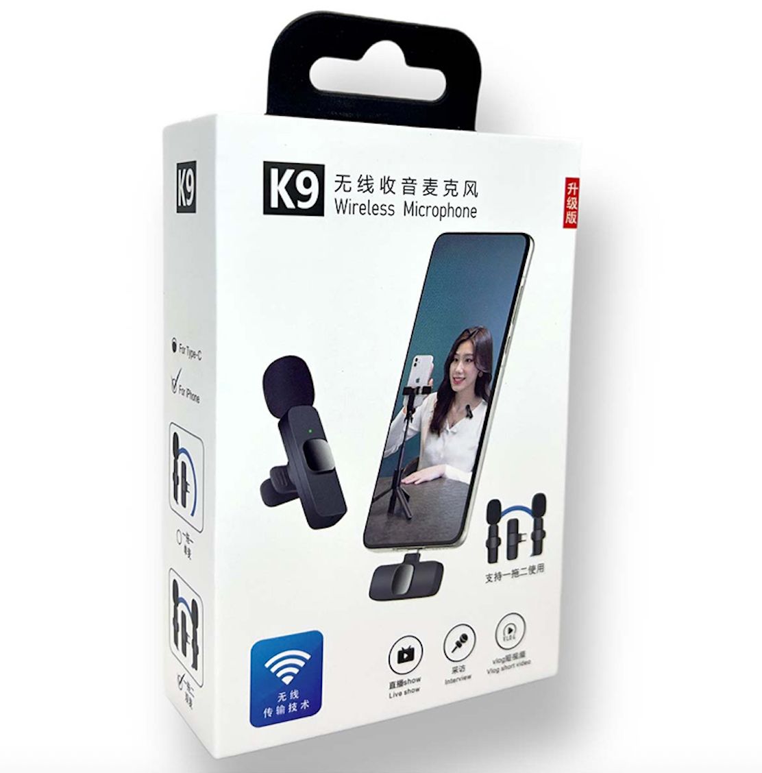 TDG K9 iPhone Wireless Microphone