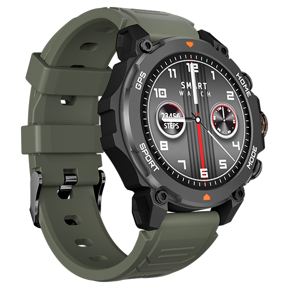 SEEKEN SGR-X1 BKGR RUGGED GPS SMARTWATCH