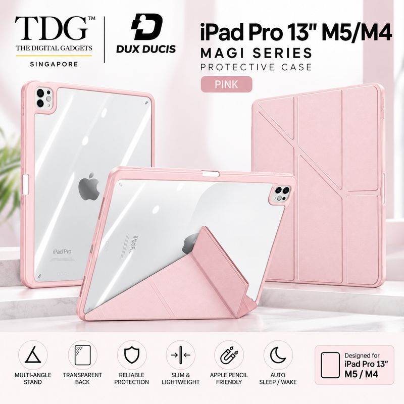 Dux Ducis iPad Pro 13" M5/M4 Magi Case, Pink