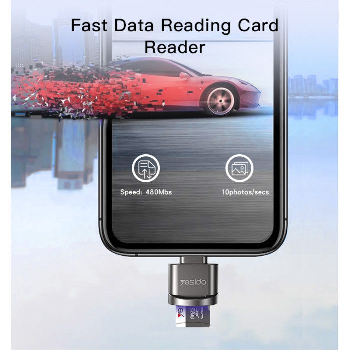 Yesido GS18 Lightning Card Reader