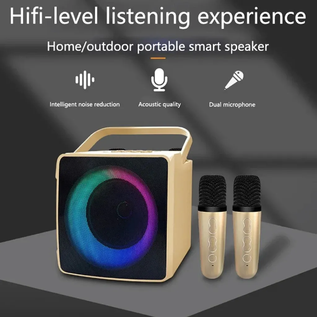 hoco SD508 Karaoke, Black/Gold