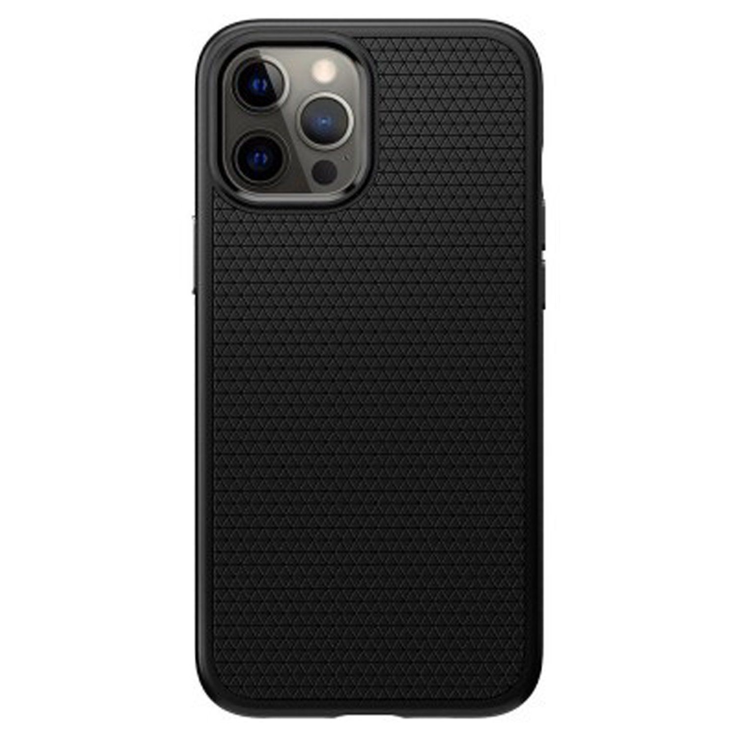 Spigen iPhone 12 Pro Max Liquid Air, Matte Black