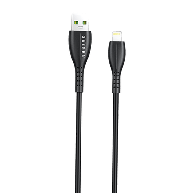 SEEKEN SC-1004 USB TO LIGHTNING CABLE- BLK