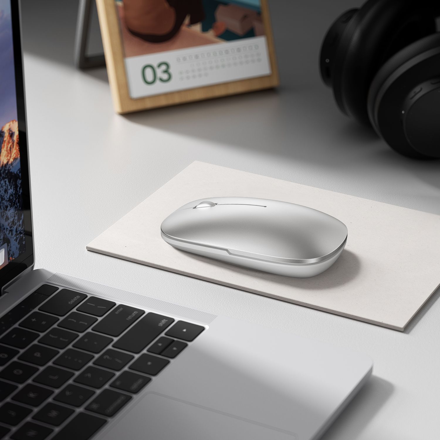 WiWU WM110 Wimice Dual Wireless Mose, Silver