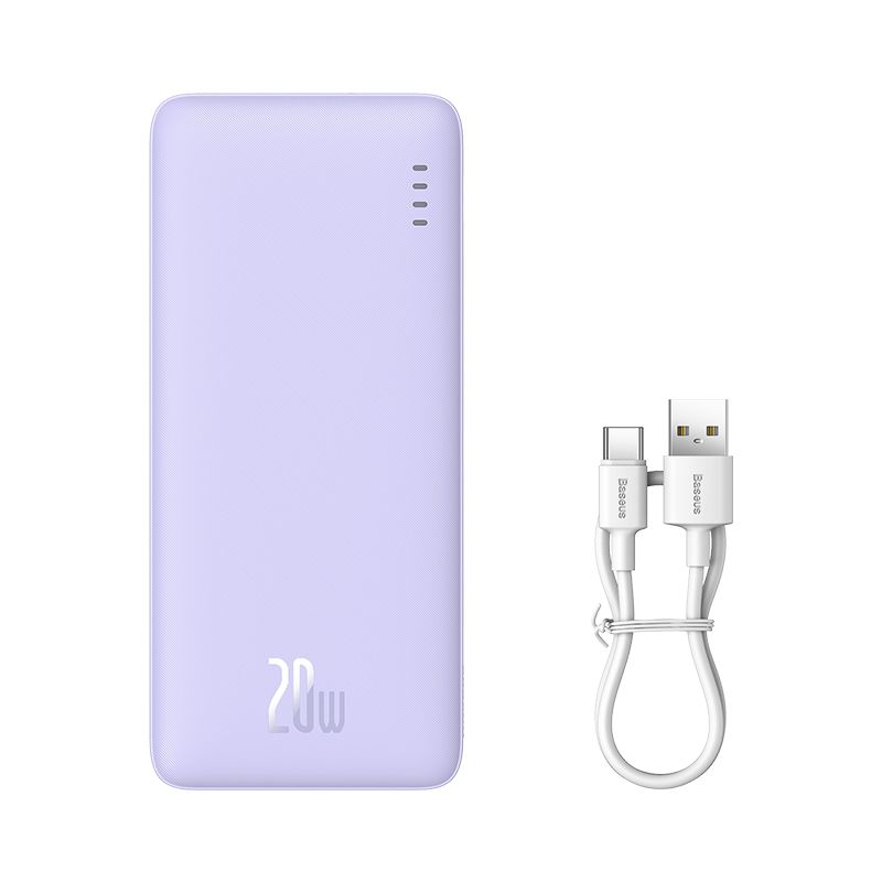 Baseus 20W Airpow Fast Charge Power Bank 20,000mAh NEBULA PURPLE