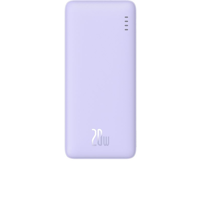 Baseus 20W Airpow Fast Charge Power Bank 20,000mAh NEBULA PURPLE