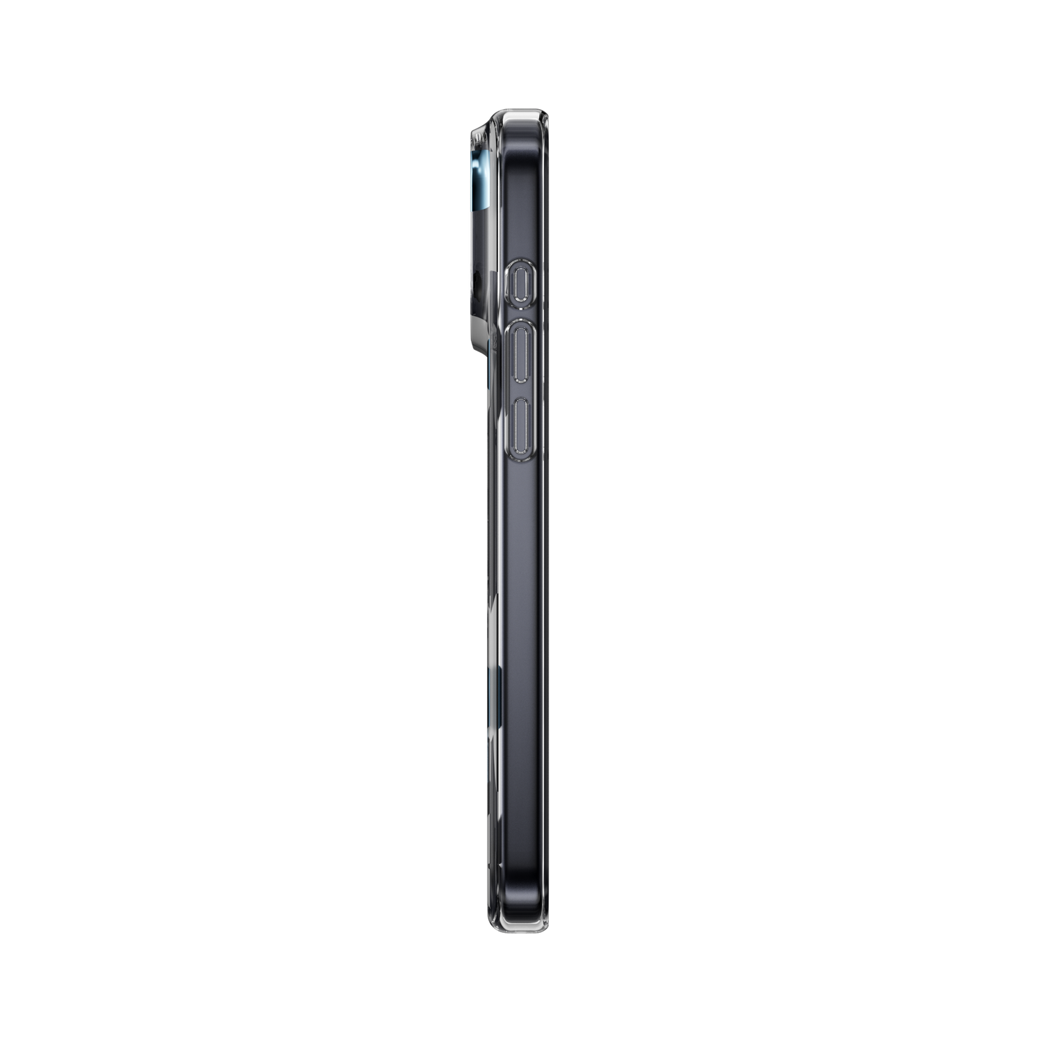 SwitchEasy iPhone 17 Pro Max Fleur M 3D Patterned, Blue Gray