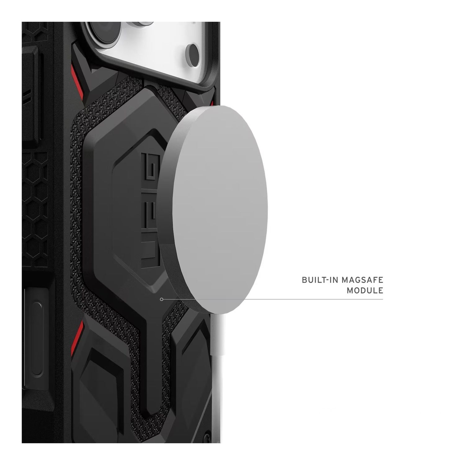 UAG iPhone 17 Pro Max Monarch Pro Kevlar MagSafe Case - Kevlar Black