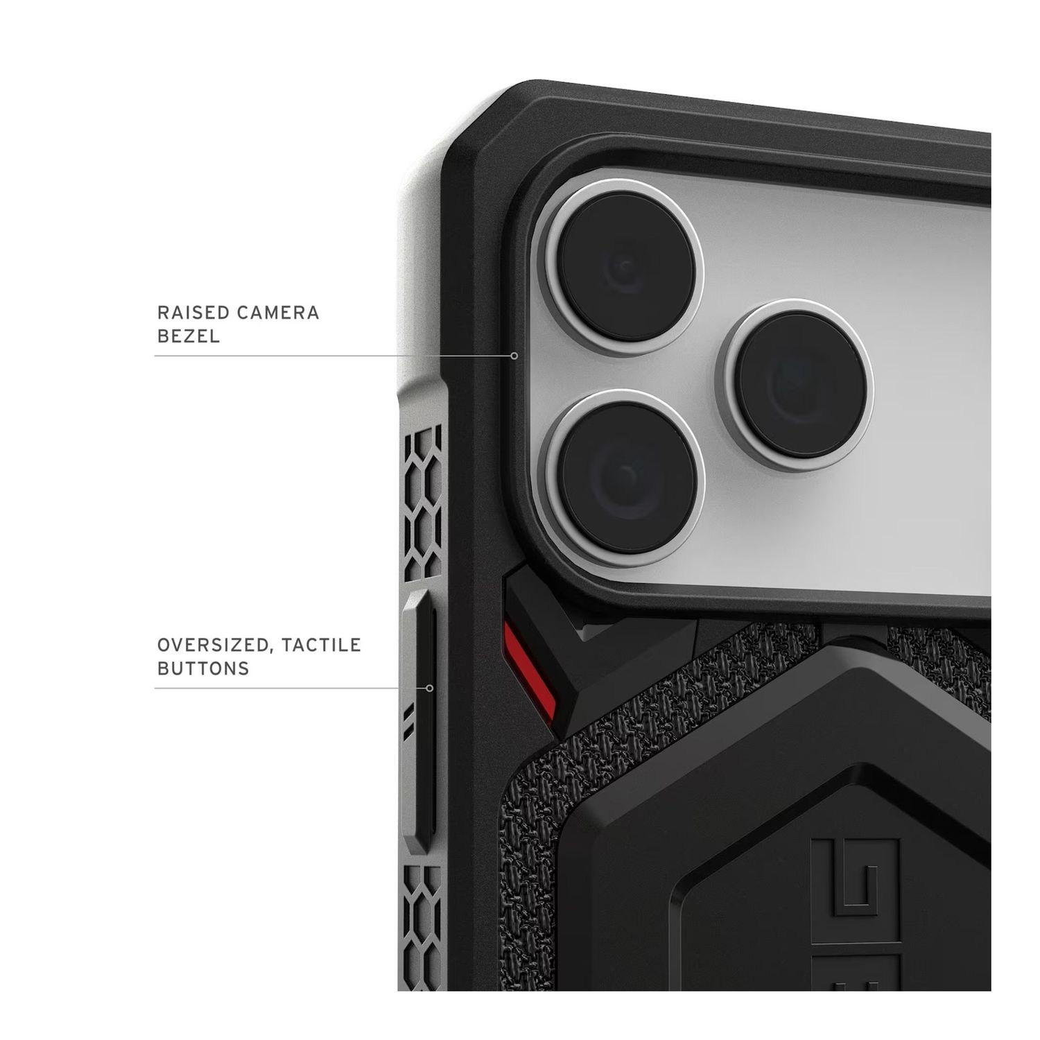 UAG iPhone 17 Pro Max Monarch Pro Kevlar MagSafe Case - Kevlar Black