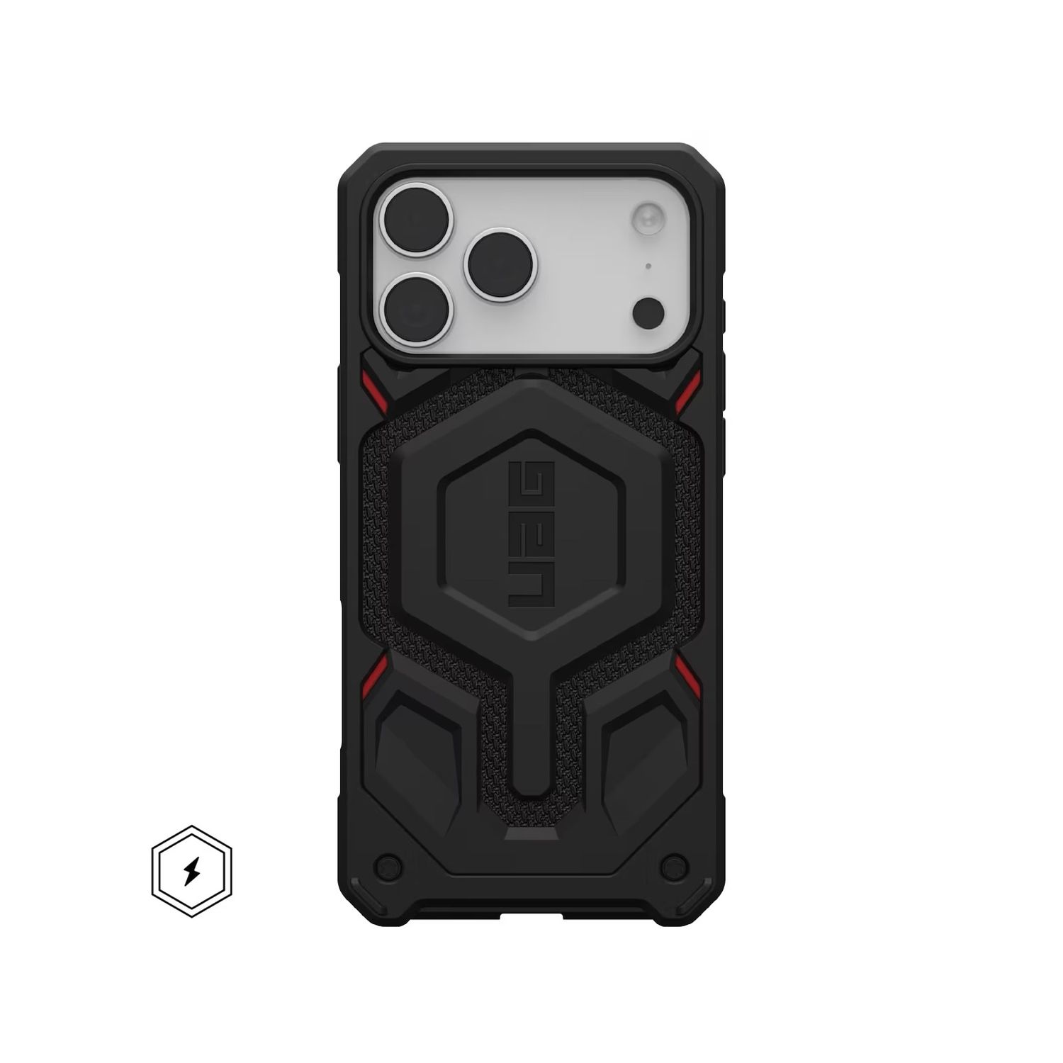 UAG iPhone 17 Pro Max Monarch Pro Kevlar MagSafe Case - Kevlar Black