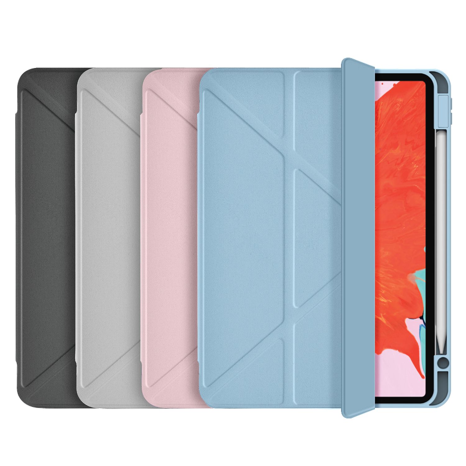WiWU iPad 10.2"/10.5" Defender Protective Case – Pink