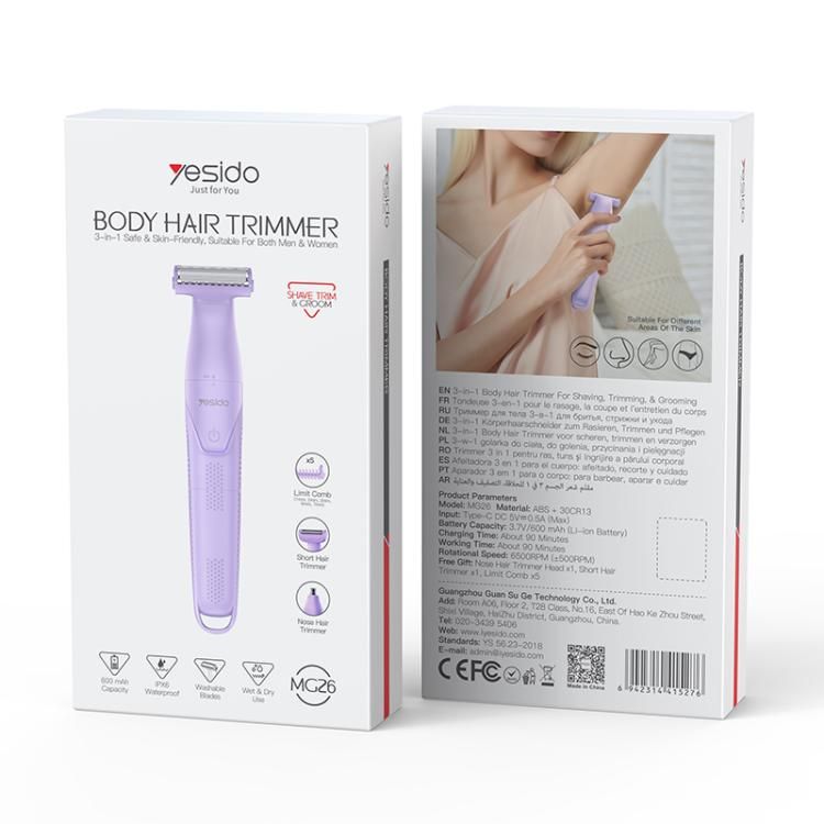 Yesido MG26 Body Hair Trimmer