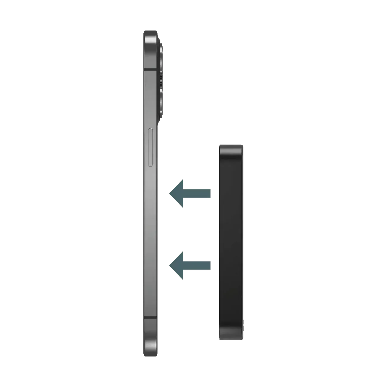 Momax X Magnetic Wireless Power Bank 10000mAh, Black