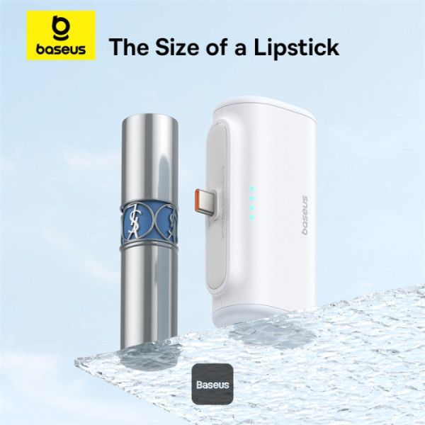 Baseus Compact Fast Charging Power Bank 5000mAh 20W White