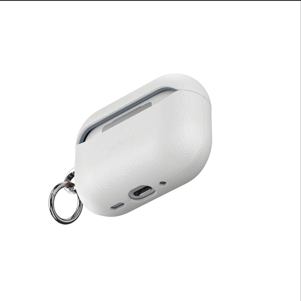 WiWU HC-201 AirPods Pro 3 True Leather Case, White