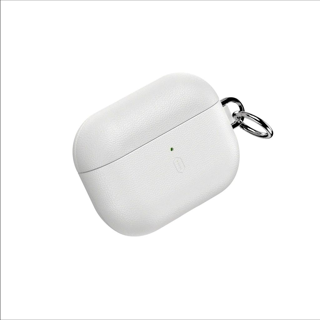WiWU HC-201 AirPods Pro 3 True Leather Case, White