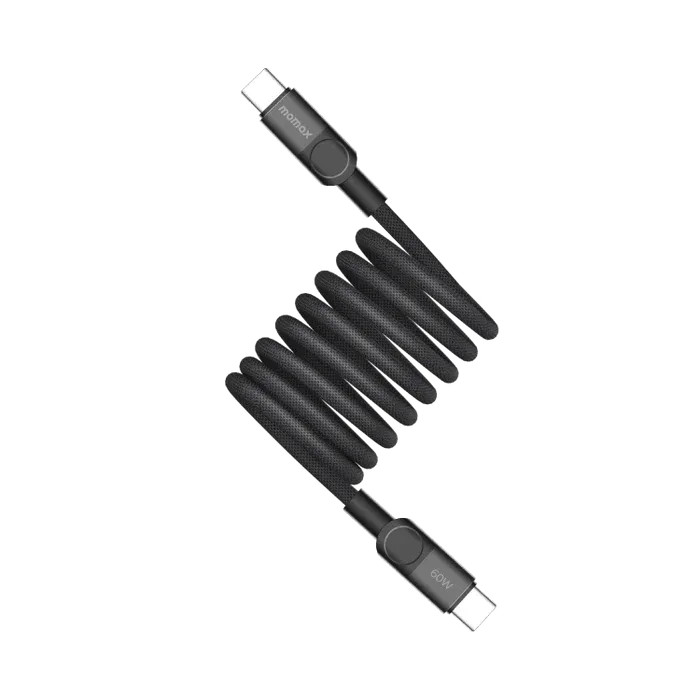 Momax DL59D Mag.Link USB-C to Lightning Magnetic Cable, 2M Black