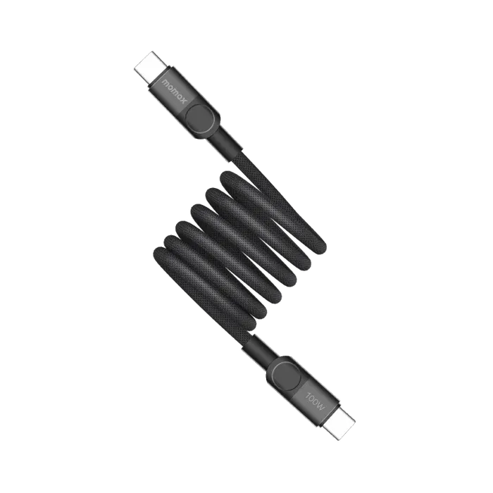 Momax DC16D Zero USB-C to USB-C Cable, 1M Black